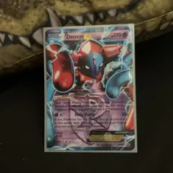 Pokemon Card Team Plasma Deoxys Ex Holo Full Art BW82 Promo Ultra Rare - Image 1