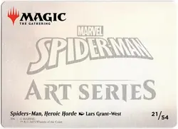 MTG Marvel's Spider-Man Art Series Heroic Horde 21/54 - Image 2