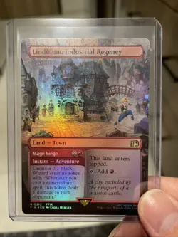 Lindblum, Industrial Regency (Borderless) Final Fantasy Foil - Image 1
