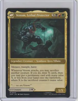 Magic The Gathering - Marvel Spider-man - Eddie Brock #0055 - Mythic Non Foil - Image 2