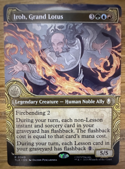 MTG Avatar: The Last Airbender, Iroh, Grand Lotus - Showcase - Image 1