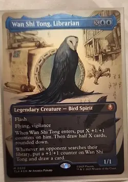 Wan Shi Tong, Librarian Borderless FOIL MTG Avatar: TLA NM - Image 1