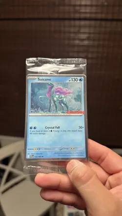 Pokemon TCG | Phantasmal Flames | Gamestop Stamp Promo | Holo Suicune *Sealed* - Image 1