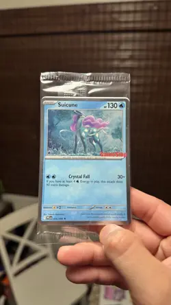 Pokemon TCG | Phantasmal Flames | Gamestop Stamp Promo | Holo Suicune *Sealed* - Image 2