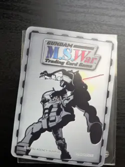 Gundam Wing M.S. War Milliardo PEACECRAFT HOLO PI-028 TCG Trading Card Game Eng - Image 2