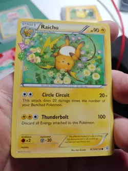 Pokemon TCG: Radiant Collection Regular: Raichu RC9/RC32 Generations (LP+) - Image 1