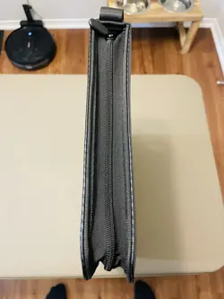 Carbon Fiber TCG Trading Card 3 Ring Binder 40 9-Pocket Pages/Top Load/ZIp Close - Image 3