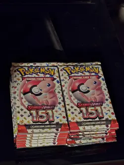 Pokemon 151 Booster Pack - 10 Cards / Pack - NEW / SEALED - Image 1