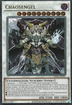 yugioh 1x Chaosengel OP24-DE001 ULTIMATE RARE DEUTSCH - Image 1