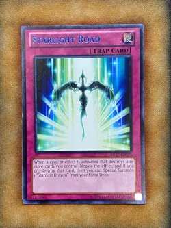 Yugioh Starlight Road DL17-EN020 Duelist League Rare LP BLUE - Image 1