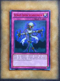 Yugioh Scrap-Iron Scarecrow DL18-EN018 Duelist League Rare RED NM - Image 1