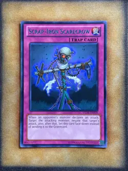 Yugioh Scrap-Iron Scarecrow DL18-EN018 Duelist League Rare GREEN NM - Image 1