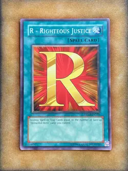Yugioh R - Righteous Justice DR04-EN220 Common NM - Image 1
