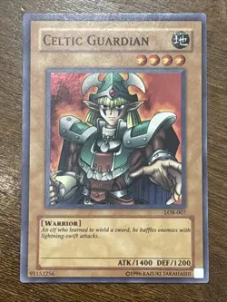 Celtic Guardian LOB-007 The Legend of Blue Eyes White Dragon Unlimited Super LP - Image 1