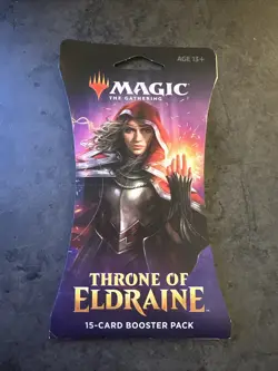 Magic the Gathering Throne of Eldraine 15 Card Booster Pack New Sealed MTG - Image 1