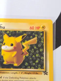 Pokemon IVY Pikachu Black Star 1 League Promo Exclusive WOTC 1999 Card Near Mint - Image 3