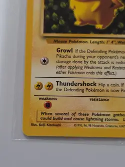Pokemon IVY Pikachu Black Star 1 League Promo Exclusive WOTC 1999 Card Near Mint - Image 4