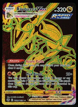 Rayquaza VMAX #TG29 NM-M Pokemon Card - Image 1