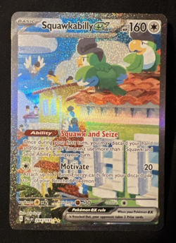 Squawkabilly EX 264/193 Paldea Evolved Special Illustration Rare Pokemon Card NM - Image 1