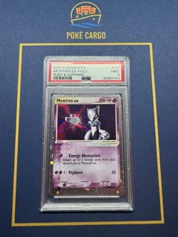 Mewtwo Ex 101/109 Pokemon card TCG Ruby & Sapphire PSA 9 - Image 1