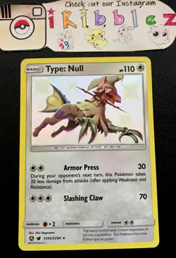 Shiny Type: Null SV45/SV94 NM Holo Rare Pokemon Card. Free Tracked Shipping! - Image 1