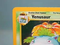 Venusaur 18/130 Holo Rare Base Set 2 Wizards of the Coast Pokemon Card - LP / MP - Image 2