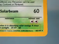 Venusaur 18/130 Holo Rare Base Set 2 Wizards of the Coast Pokemon Card - LP / MP - Image 5