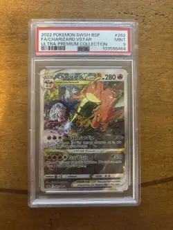 Charizard VSTAR SWSH262 SWSH: Sword & Shield Promo Cards Holo PSA 9 - Image 1