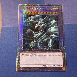 Blue-Eyes Ultimate Dragon Quarter Century Secret Rare Card RA03-EN178 NM - Image 1
