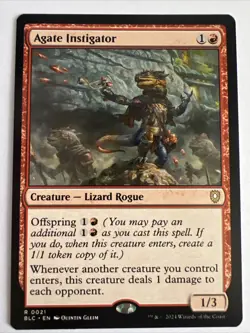 MTG - Agate Instigator [Bloomburrow Commander] [NM] Mythic - Image 1