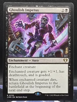 Ghoulish Impetus #732 Commander Masters Regular Rare - Image 1