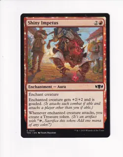 MAGIC THE GATHERING MTG COMMANDER: TARKIR: DRAGONSTORM SHINY IMPETUS - Image 1