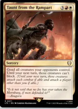 Taunt from the Rampart R Commander: The Lord of the Rings: Tales of Middle-earth - Image 1