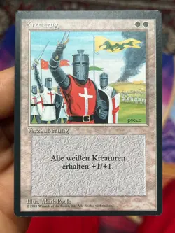 German FBB ?? Crusade ?? Unplayed / Mostly Clean ?? Mtg (1697) - Image 1