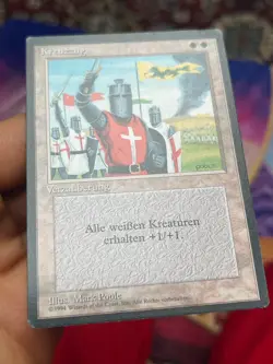 German FBB ?? Crusade ?? Unplayed / Mostly Clean ?? Mtg (1697) - Image 2