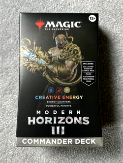 MAGIC THE GATHERING - MODERN HORIZONS 3 COMMANDER DECK - CREATIVE ENERGY MTG - Image 1