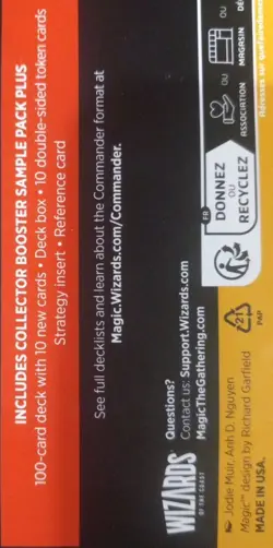 Magic: The Gathering Aetherdrift Commander Deck Eternal, Sealed Box has Dents - Image 5