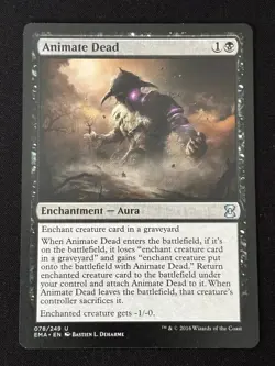 1x MTG Animate Dead - Eternal Masters (EMA) #78 - Magic the Gathering - Image 1