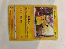 Pokemon Go Party Pikachu Swsh234 Holo black star promo from tin - Image 1