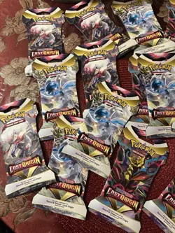 Pokemon TCG: Lost Origin Sleeved Booster Pack Sealed LOT (27)Art Sets Giratina - Image 2