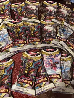 Pokemon TCG: Lost Origin Sleeved Booster Pack Sealed LOT (27)Art Sets Giratina - Image 3