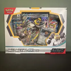 Pokemon TCG Melmetal EX Box Promo Scarlet & Violet Promo Cards and Booster Packs - Image 1