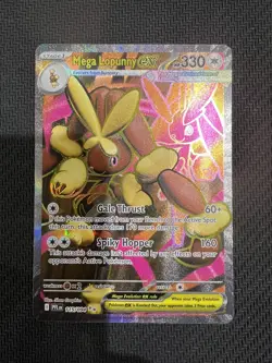 Mega Lopunny EX 115/094 - Ultra Rare - Phantasmal Flames - Pokemon TCG - Image 1