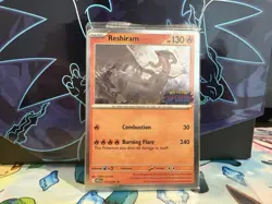 Reshiram 017/094 - Holo Rare - Pokemon TCG: Phantasmal Flames - NM stamped promo - Image 1