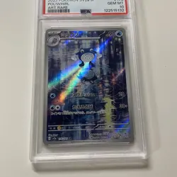 2023 Pokemon JPN SV2A-POKEMON 151 ART RARE #176 Poliwhirl PSA 10 Japanese GEM - Image 2