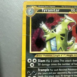 Pokemon TCG Tyranitar Neo Discovery 12/75 Holo Unlimited Rare - Image 4