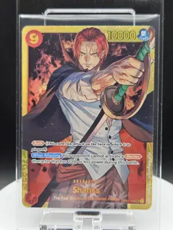 Shanks OP01-120 SEC Secret Rare Foil One Piece Card Game English PRB-01 - Image 1