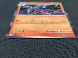 Ceruledge Pokemon Prerelease Promo MEP 014 Phantasmal Flames Stamp - Image 2