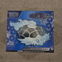 Pokemon TCG: Stellar Crown - Elite Trainer Box ETB Brand New & Sealed - In Hand - Image 1