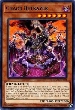 Chaos Betrayer - DANE-EN021 - Rare - Unlimited Edition - Lightly Played - Image 1